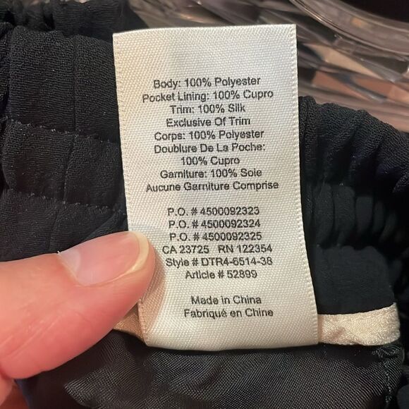 Wilfred Free Black Cropped Joggers - Picture 7 of 7